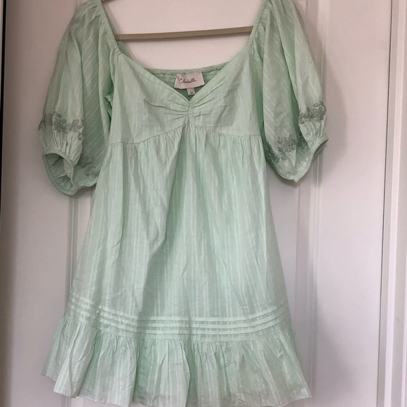 Cleobella shudi mini dress in mint size XS - Picture 2 of 5
